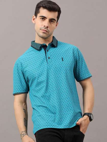 STELLERS Printed Polo Collar T-shirt