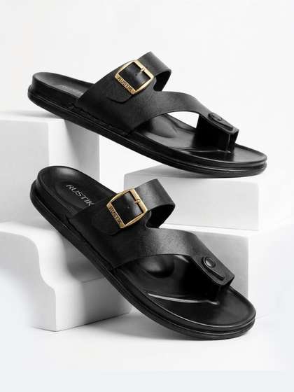 RUSTIK Men Comfort
                    Sandals
