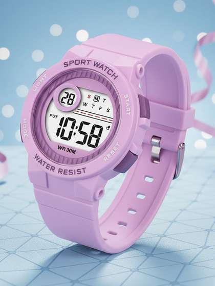 Time Up Unisex Kids Dial
                    & Straps Digital Multi Function Watch N8212-104