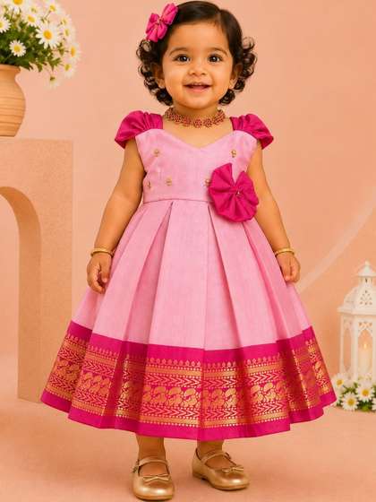 Babypattu Fit &
                      Flare Midi Dress