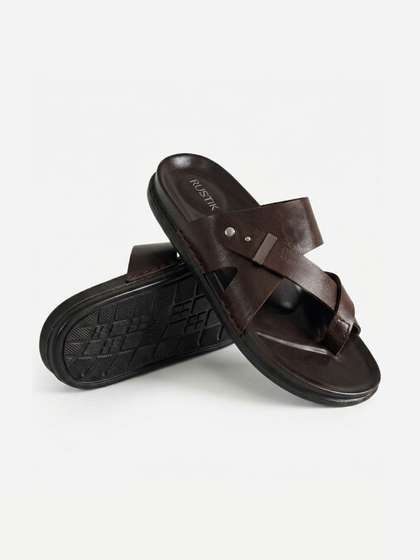 RUSTIK Men Comfort
                      Sandals