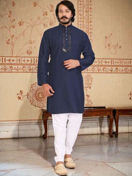 WELL TEX Men
                          Embellished Kurta