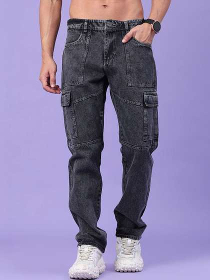 V-Mart Men Regular
                        Fit Mid-Rise Light Fade Stretchable Jeans