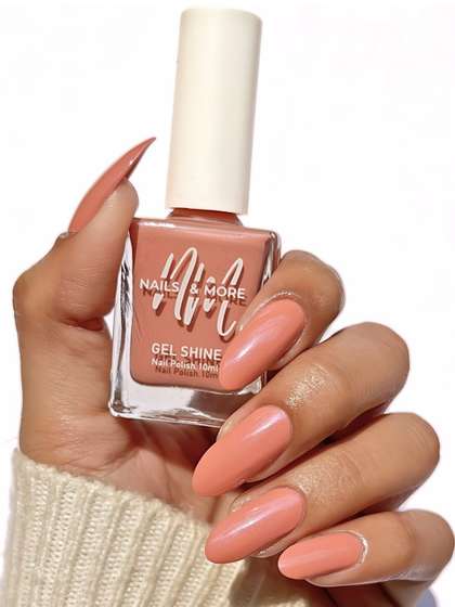 nails & more Gel
                        Shine Argan Oil Metallic Long-Wearing Nail
                        Polish 10ml Metallic Peach 09