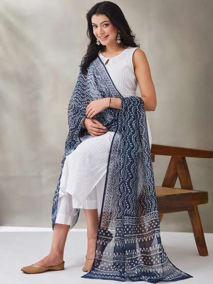 Fabindia Ethnic
                        Motifs Printed Dupatta
