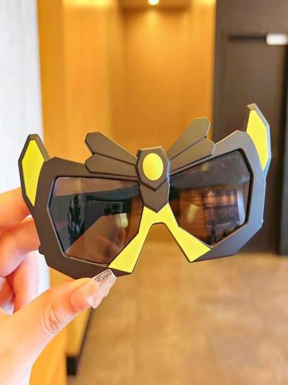 RUGGINE Unisex Kids
                      Black Lens & Black Other Sunglasses