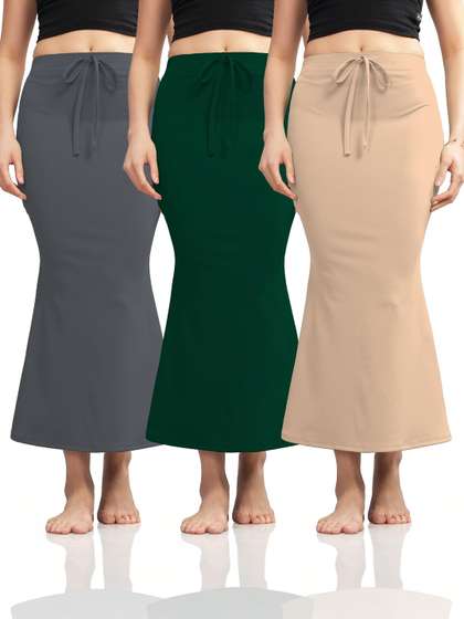 JETVELI Pack of 3
                        High Waist Saree Shapewear