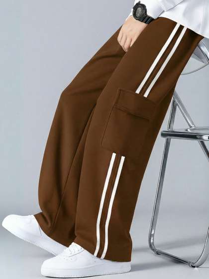 CHROVEL Men
                          Relaxed Fit Track Pants