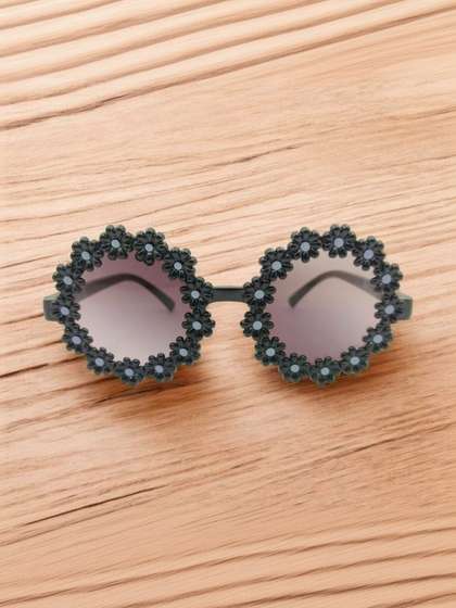 RUGGINE Unisex Kids
                      Black Lens & Black Other Sunglasses with