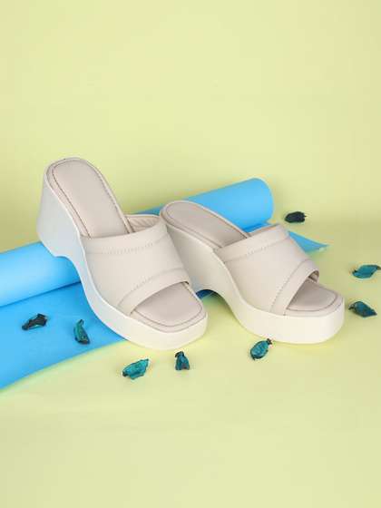 CORSICA PU Wedge
                        Mules