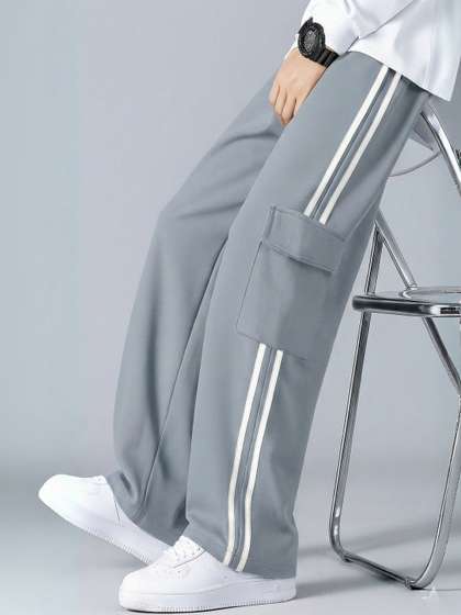 CHROVEL Men Relaxed
                        Fit Track Pants