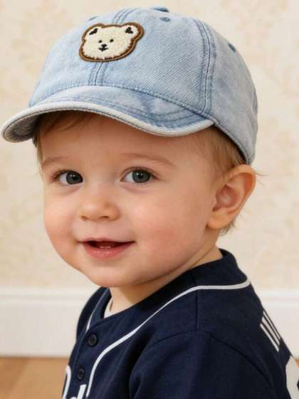 Ziory Unisex Kids
                    Embroidered Baseball Cap