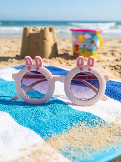 RUGGINE Unisex Kids
                    Brown Lens & Purple Other Sunglasses