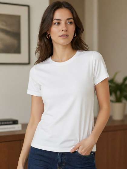 SZN Pack Of 2 Round
                        Neck Regular Fit T-shirts