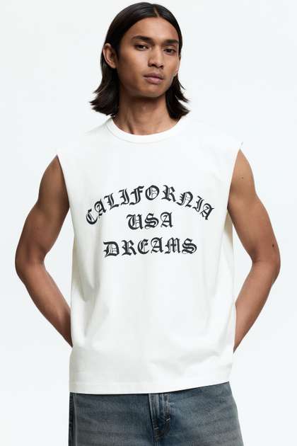 H&M Loose Fit
                        Printed Vest Top