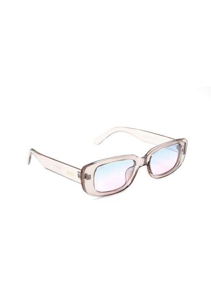 HEXXA Unisex Pink Lens
                    & Pink Oversized Sunglasses with