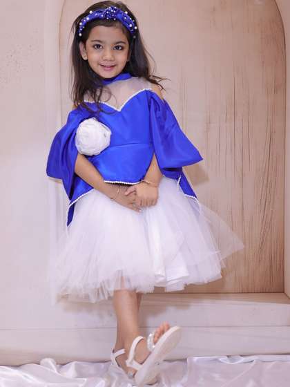 Little Loom Girls
                    Colourblocked Cotton Dress
