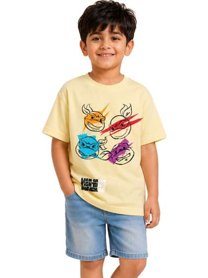 Button Bear Boys Printed
                    T-shirt