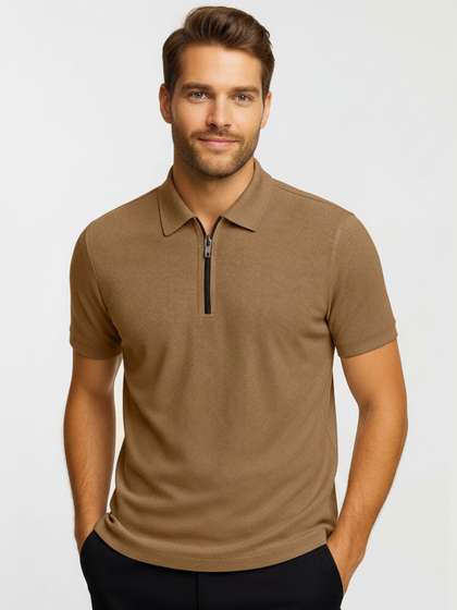 Moda Rapido Men Dri-FIT Polo Collar T-shirt