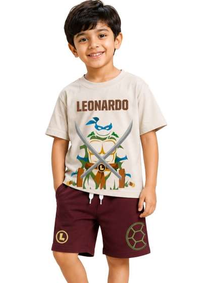 Button Bear Boys
                      Printed T-shirt with Shorts