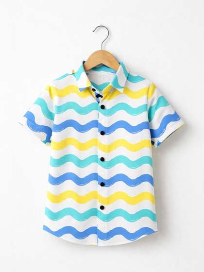 The Lazzolica Boys
                    Comfort Printed Casual Shirt