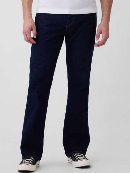 GAP Men Relaxed Fit Mid-Rise Jeans