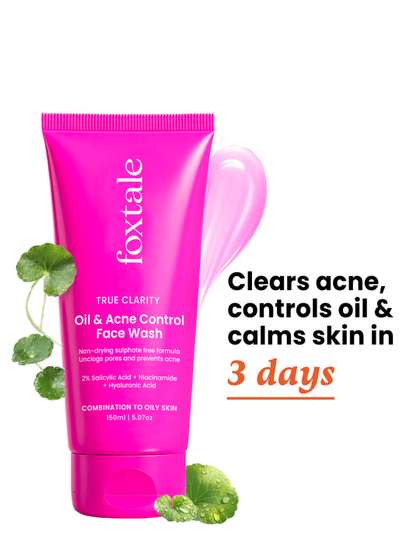 FoxTale Oil & Acne
                    Control Face Wash With 2% Salicylic Acid - 150 ml