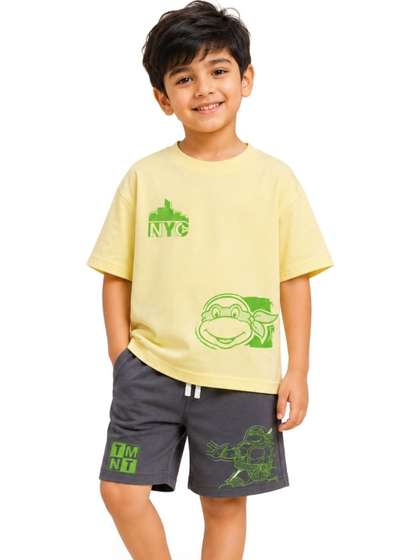 Button Bear Boys
                      Printed T-shirt with Shorts