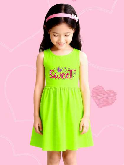 NUSYL Girls Cotton Dresses
