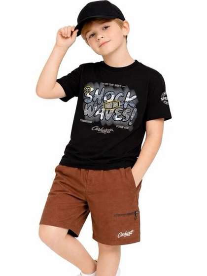 Lionsgate Boys Printed
                    Round Neck T-shirt with Shorts