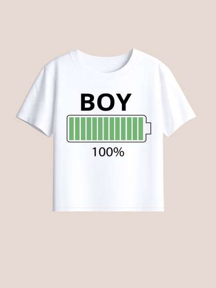 BLUSHES Kids Printed
                    T-shirt with Mask