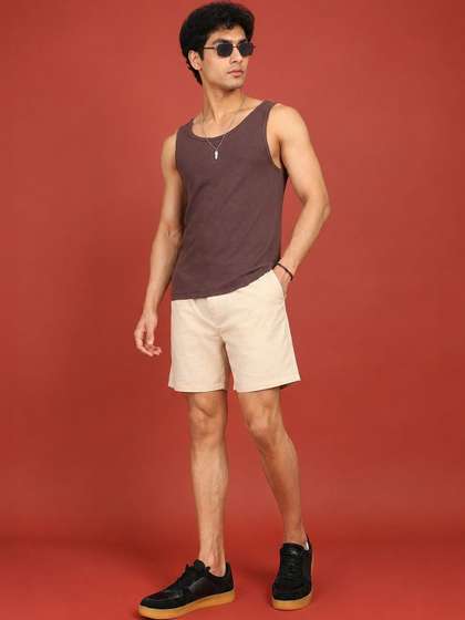 HERE&NOW Men
                        Linen Shorts