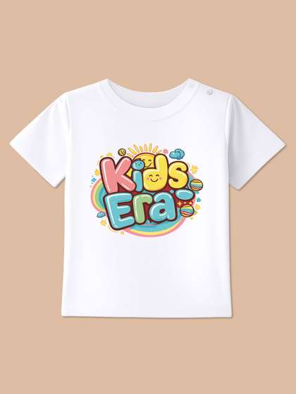 BLUSHES Kids Printed
                    T-shirt with Mask