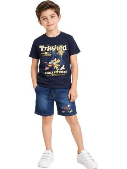 Lionsgate Boys Printed
                      T-shirt with Shorts