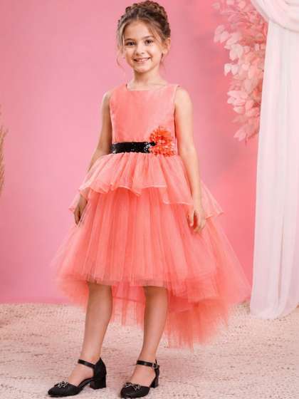 Toy Balloon kids
                    Applique Net Fit & Flare Dress