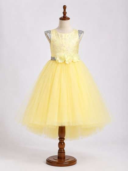 Toy Balloon kids
                      Applique Net Fit & Flare Dress