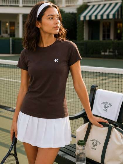HRX by Hrithik Roshan
                      Girls Brand Logo Cotton T-shirt