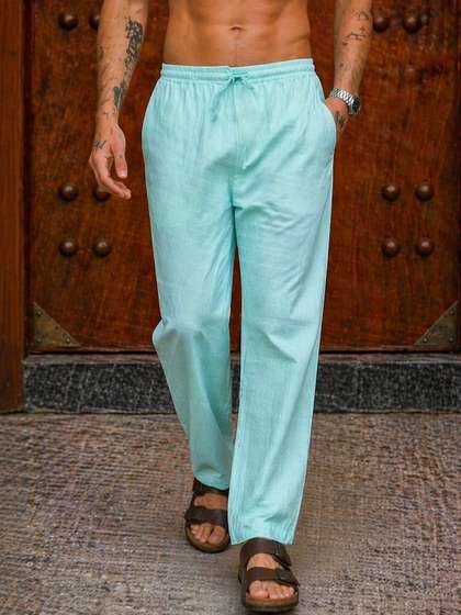 HERE&NOW Men
                        Relaxed Easy Wash Trousers