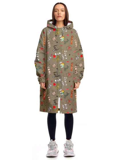 CAMISON Women
                          Printed Rain Jacket