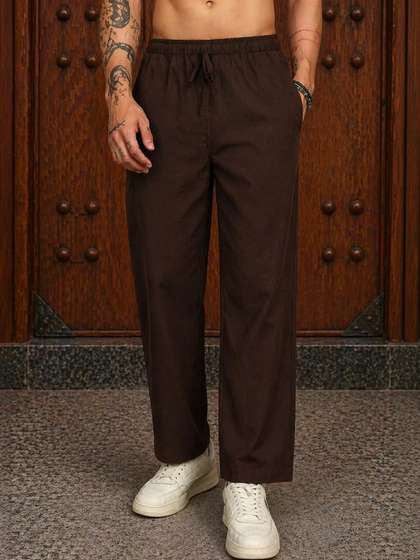 HERE&NOW Men
                        Relaxed Easy Wash Trousers