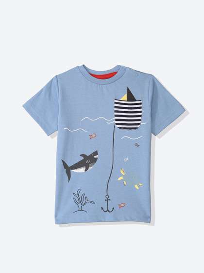 Mothercare Boys Printed
                    Short Sleeve T-Shirt