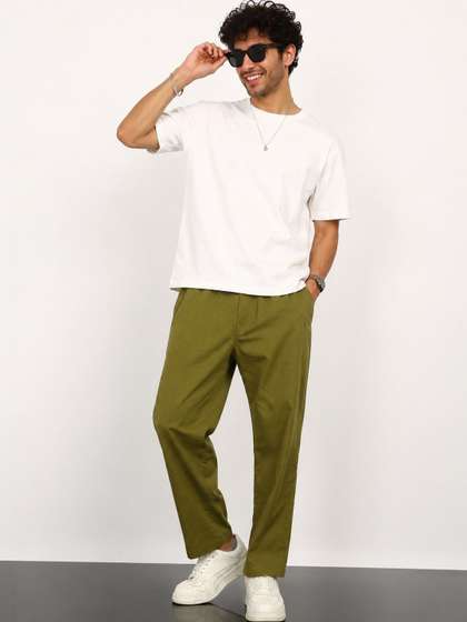 HERE&NOW Men
                        Relaxed Easy Wash Trousers
