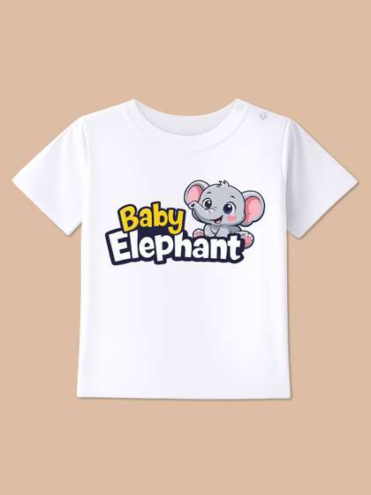 BLUSHES Kids Printed
                    T-shirt with Mask