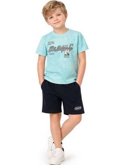 Lionsgate Boys Printed
                    T-shirt with Shorts