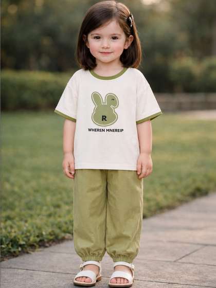 FOREVER FRIDAY Girls
                    Printed T-shirt