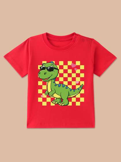BLUSHES Kids Printed
                    T-shirt with Mask