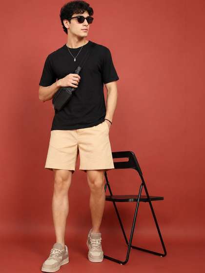 HERE&NOW Men
                          Linen Shorts