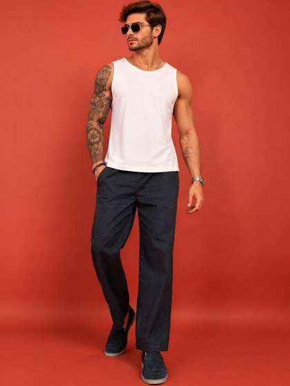 HERE&NOW Men
                        Relaxed Easy Wash Trousers