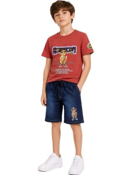 Lionsgate Boys Printed
                      Round Neck T-shirt with Shorts