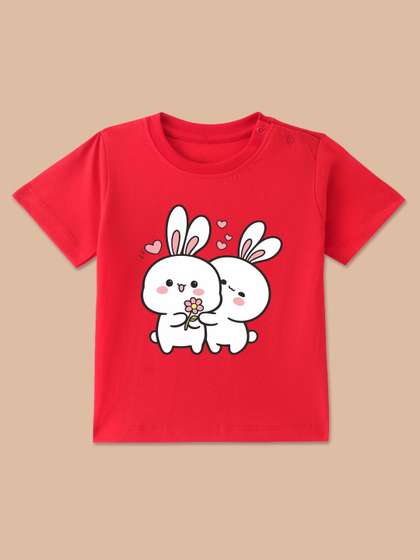 BLUSHES Kids Printed
                    T-shirt with Mask